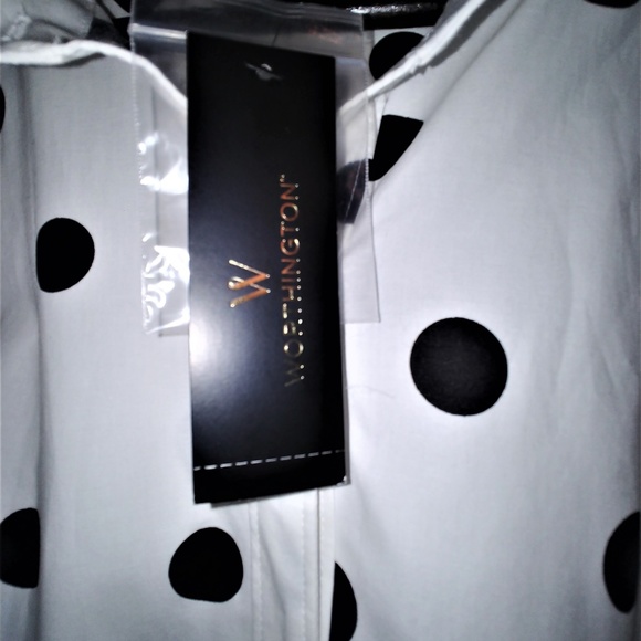 Worthington Long Sleeve Button Front Shirt. - Picture 4 of 7
